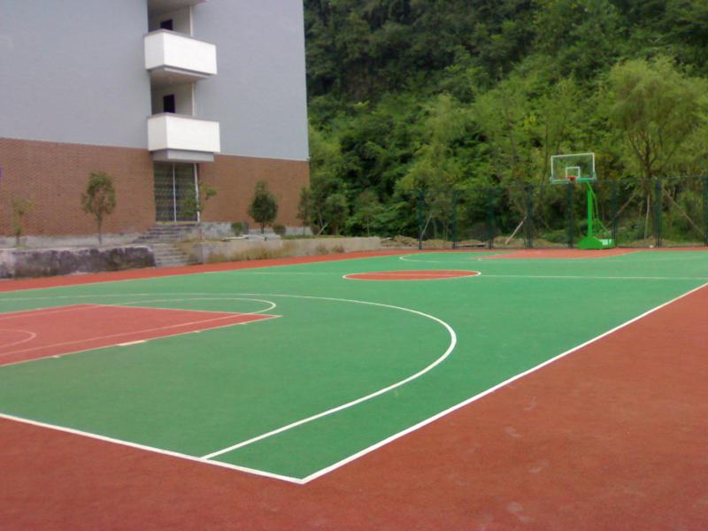 酉阳第二中学篮球场