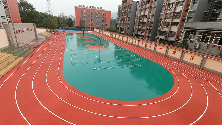 重庆北碚区凤林小学半预制型运动场
